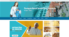 Desktop Screenshot of paroquianossasenhoradaconceicao.com