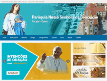 Tablet Screenshot of paroquianossasenhoradaconceicao.com